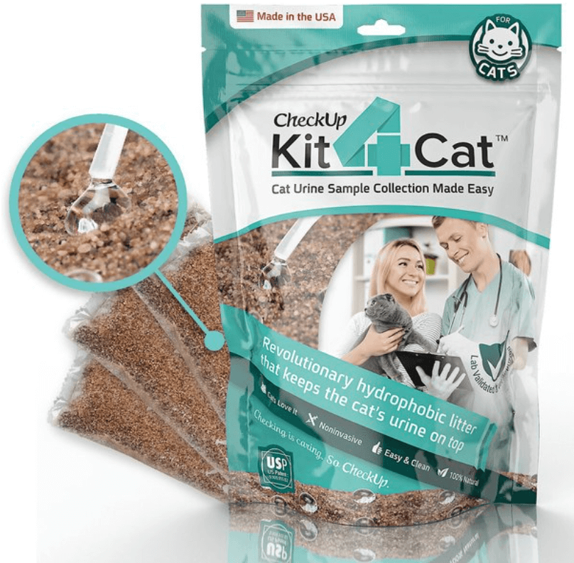 Kedi Labs cat Urinary Tract Infection home test kit with easy sample collection and hydrophobic litter