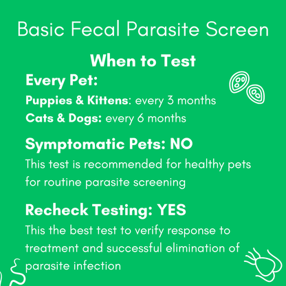 Fecal Recheck Test - Kedi Labs