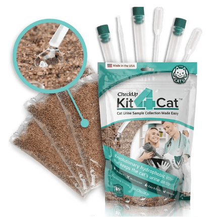 Kedi Labs cat Urinary Tract Infection home test kit with sample collection tools for easy urine testing