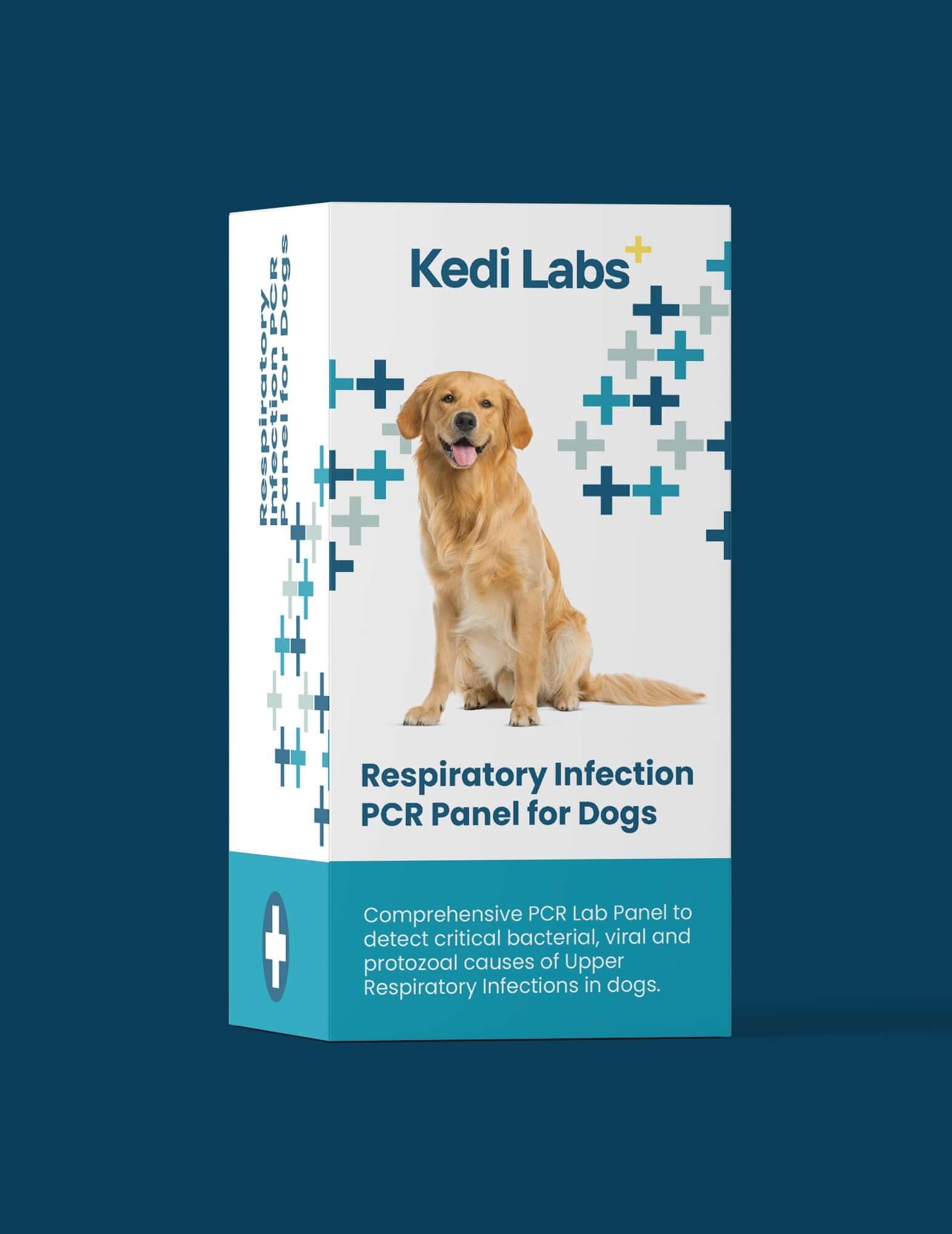 Kedi Labs Canine PCR Test Home Kit with Comprehensive Panel for Respiratory Infections in Dogs