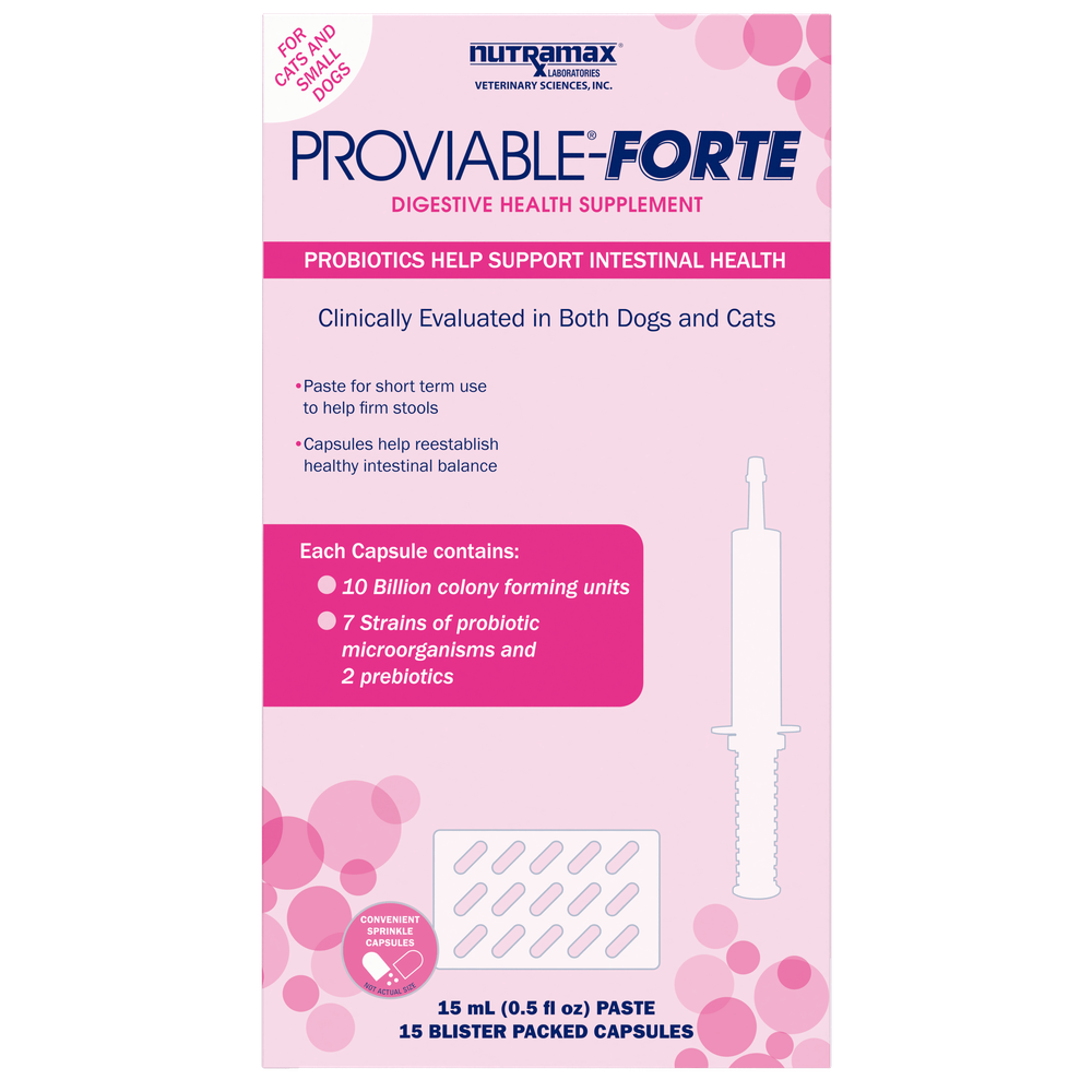 Nutramax Proviable-FORTE Probiotics for Pets